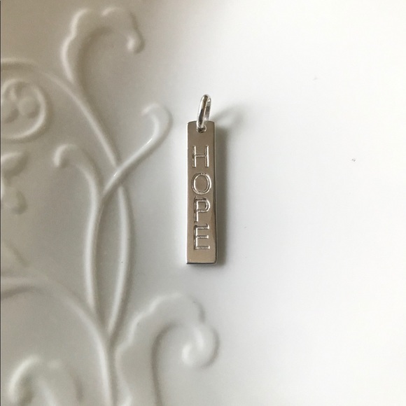 “Hope” Sterling Silver Pendant - Picture 3 of 4